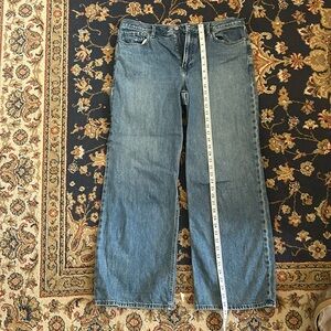 Uniqlo wide leg jeans